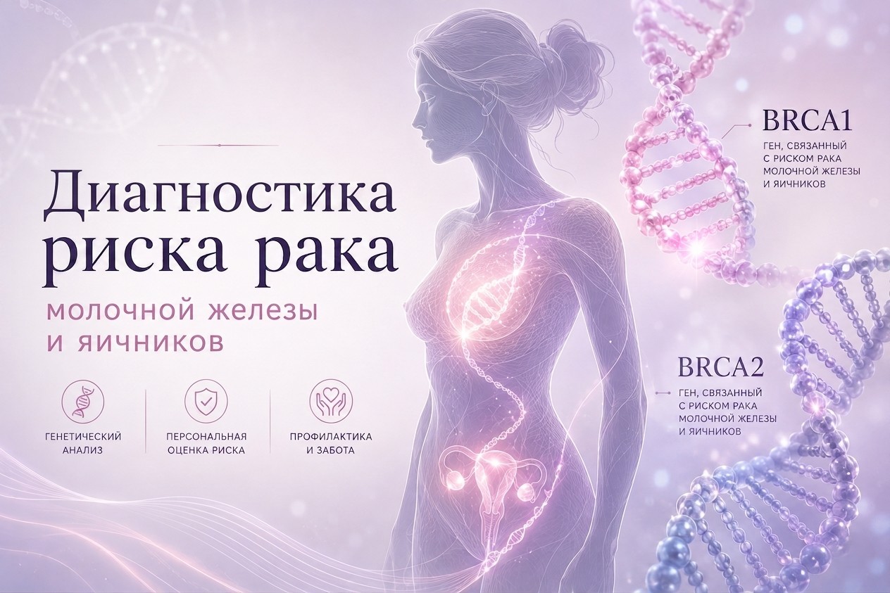 Сдать анализ на BRCA1 и BRCA2 в Оренбурге &mdash; генетический тест на рак молочной железы в медицинском центре Кристалл